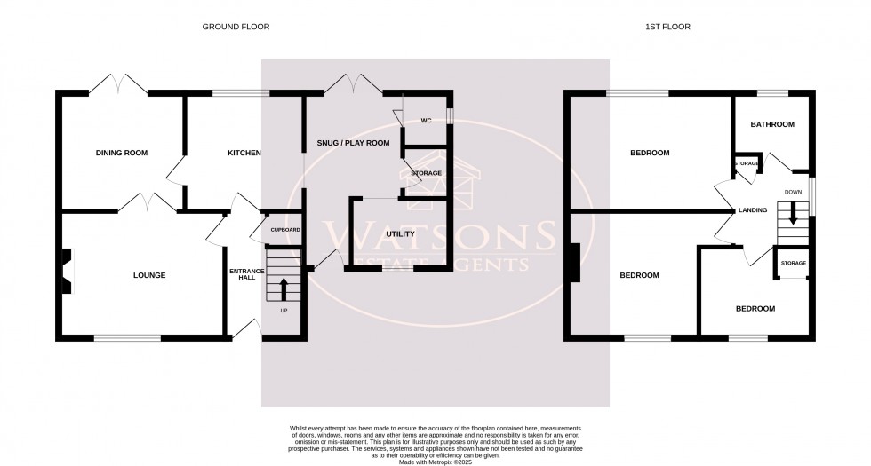 Floorplan for Chingford Road, Nottingham