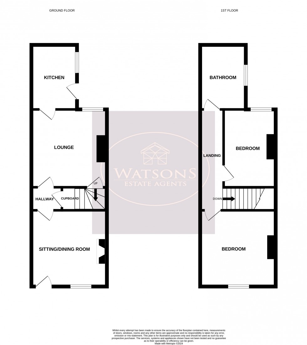 Floorplan for Jacksdale, Nottingham