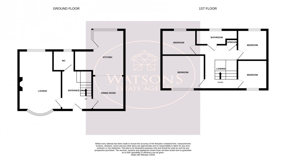 Floorplan for Selston, Nottingham