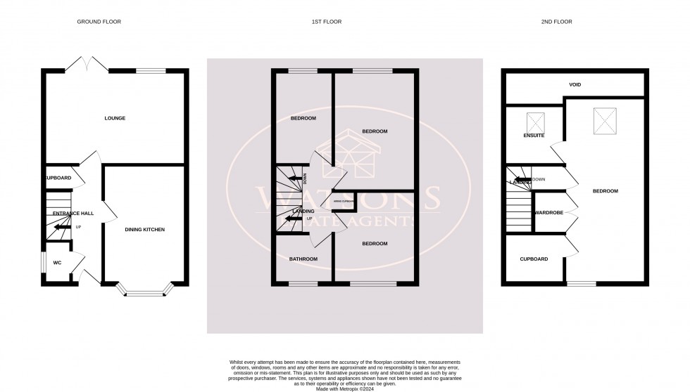 Floorplan for Giltbrook, Nottingham