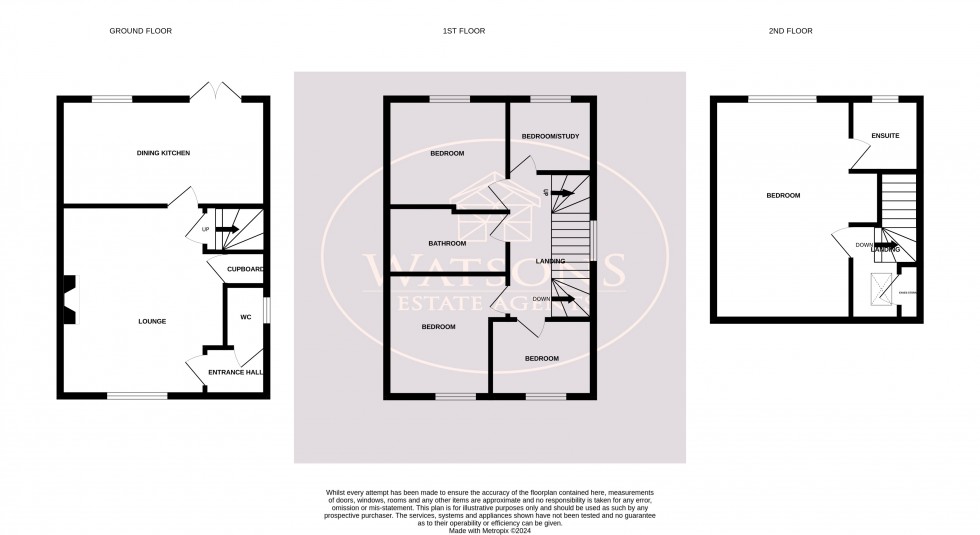 Floorplan for Langley Mill, Nottingham, Derbyshire