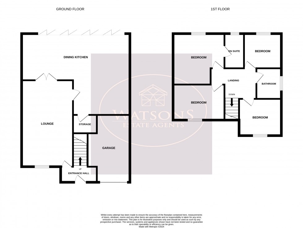 Floorplan for Buxton Avenue, Heanor, Derbyshire