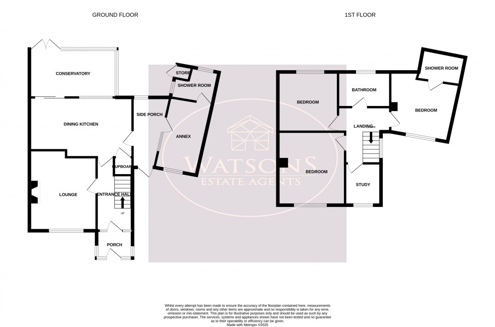 Floorplan for Awsworth, Nottingham