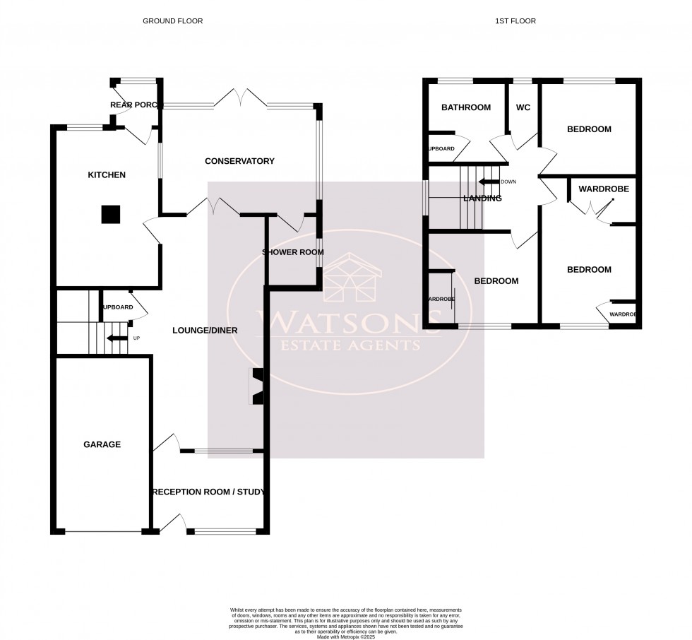 Floorplan for Kimberley, Nottingham