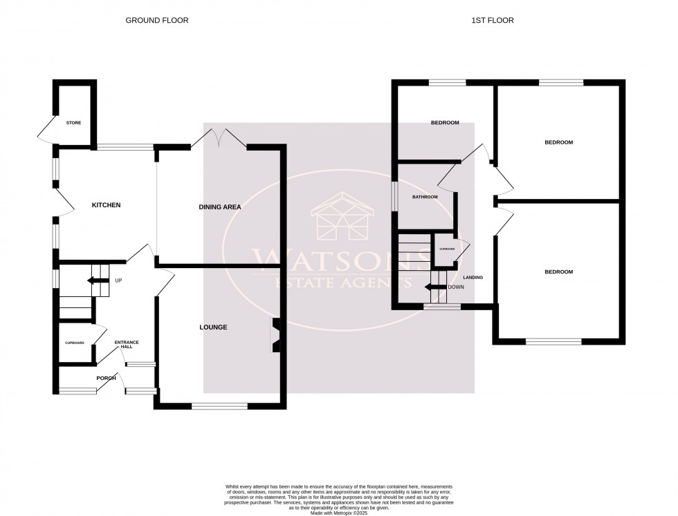 Floorplan for Nuthall, Nottingham