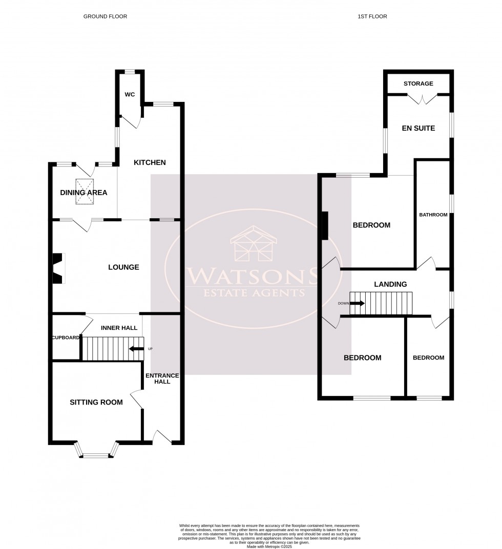 Floorplan for Langley Mill, Nottingham, Derbyshire