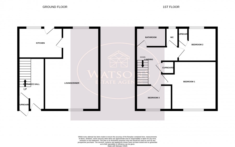 Floorplan for Kimberley, Nottingham