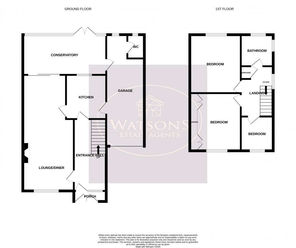 Floorplan for Nuthall, Nottingham