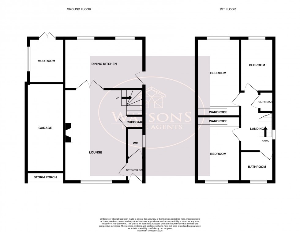 Floorplan for Eastwood, Nottingham