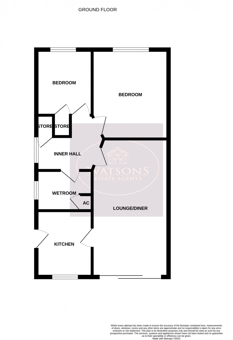 Floorplan for Selston, Nottingham