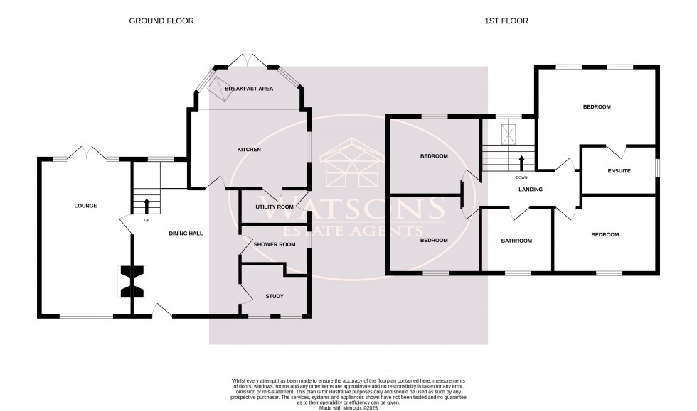 Floorplan for Selston, Nottingham