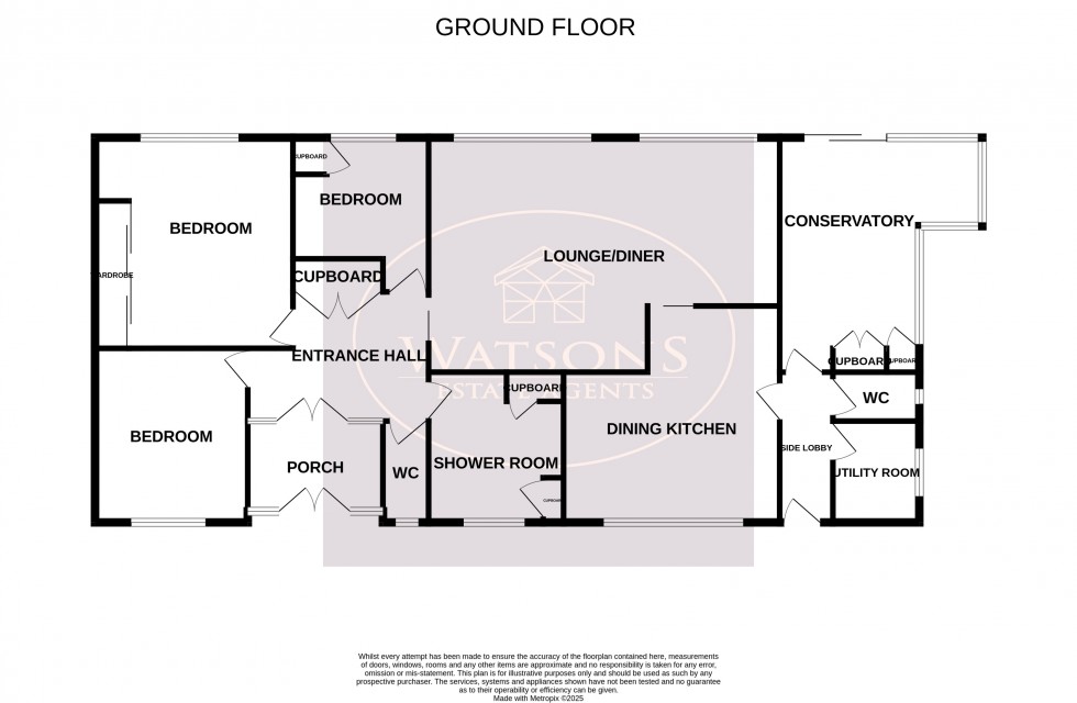 Floorplan for Cossall, Nottingham