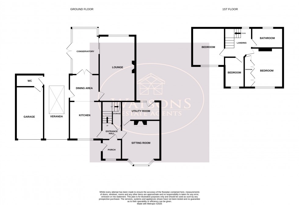 Floorplan for Selston, Nottingham