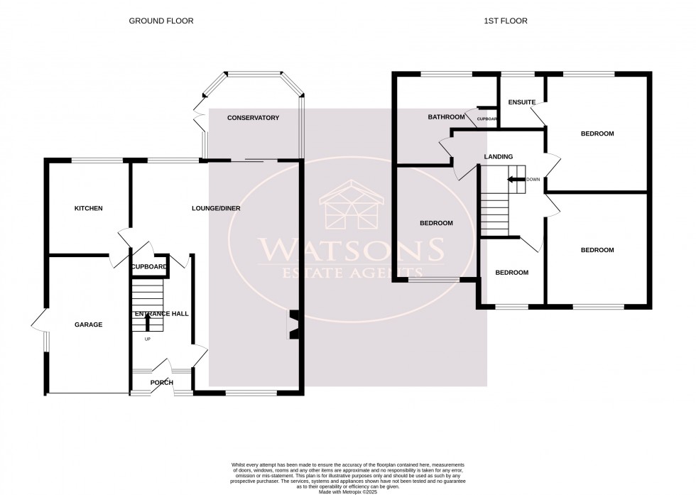 Floorplan for Nuthall, Nottingham