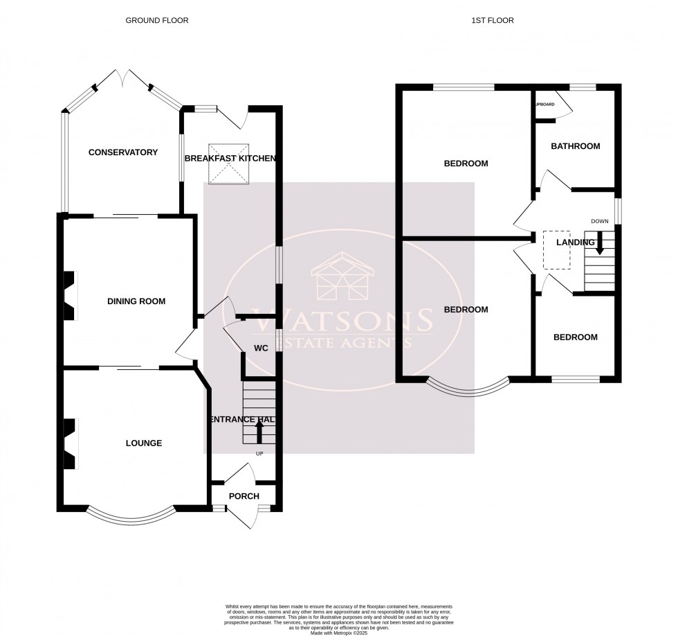 Floorplan for Eastwood, Nottingham