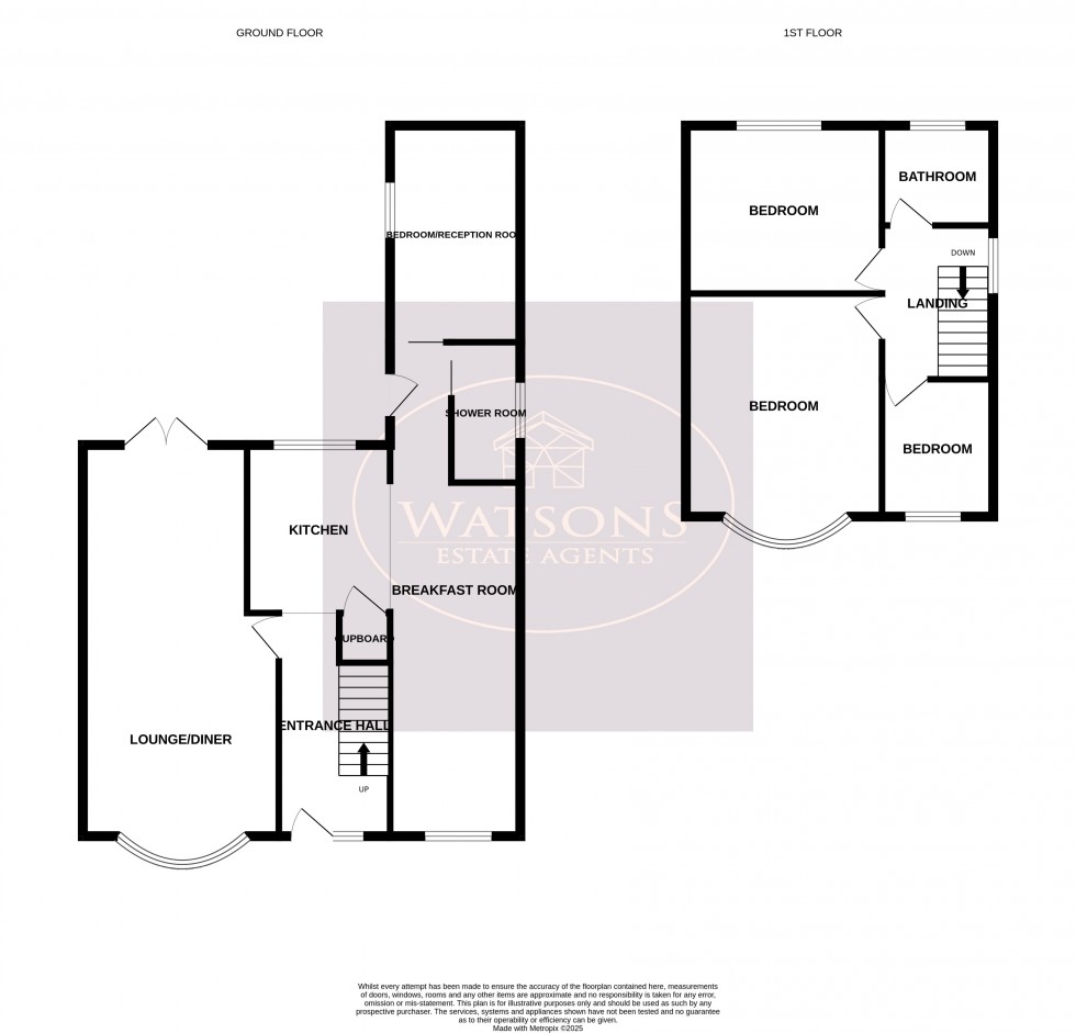 Floorplan for Hucknall, Nottingham