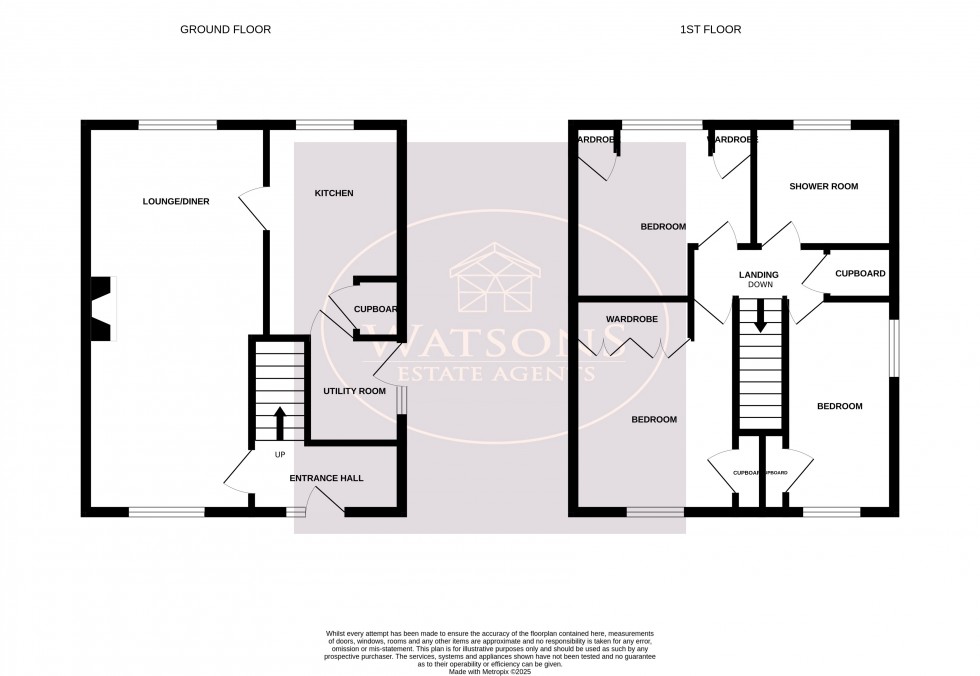 Floorplan for Yatesbury Crescent, Nottingham