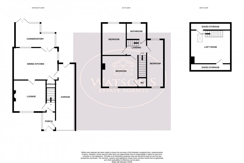 Floorplan for Newthorpe, Nottingham