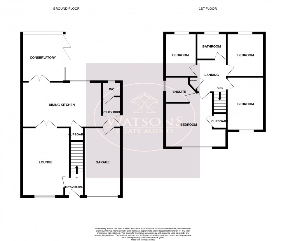 Floorplan for Eastwood, Nottingham