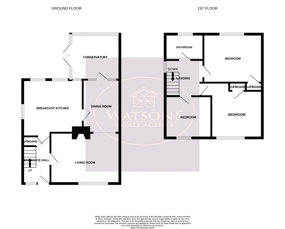 Floorplan for Bracebridge Drive, Nottingham