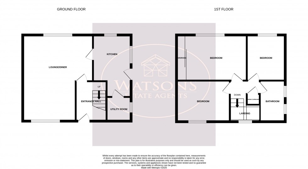 Floorplan for Eastwood, Nottingham