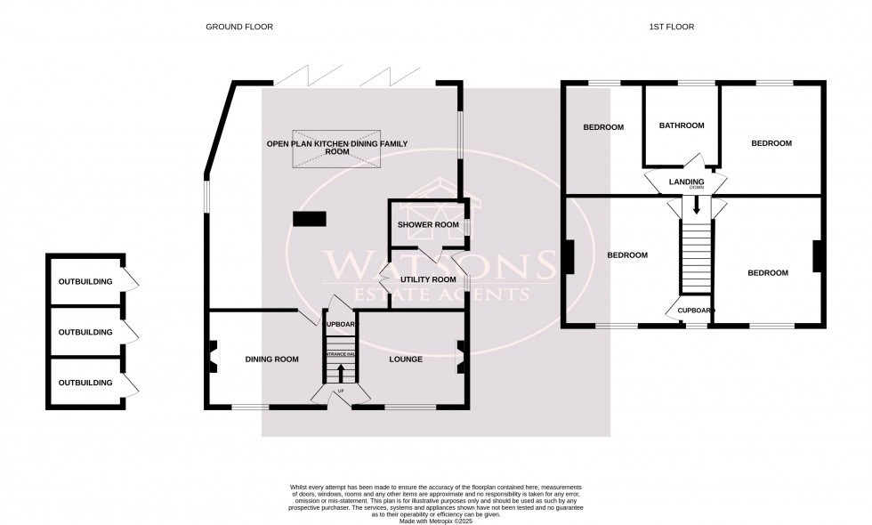 Floorplan for Underwood, Nottingham