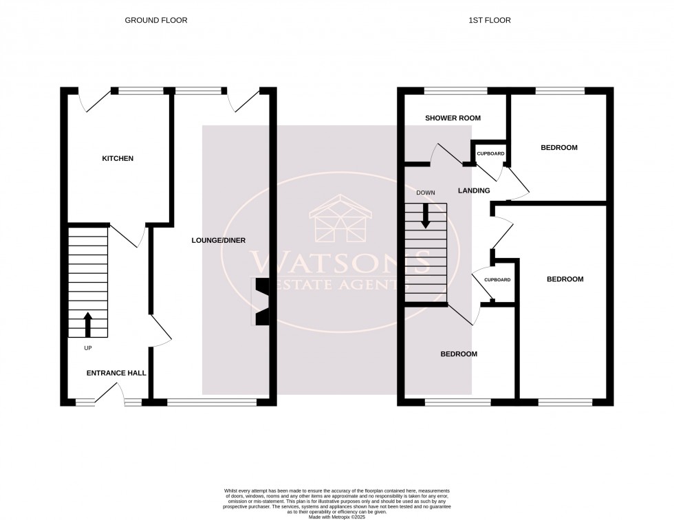 Floorplan for Nuthall, Nottingham