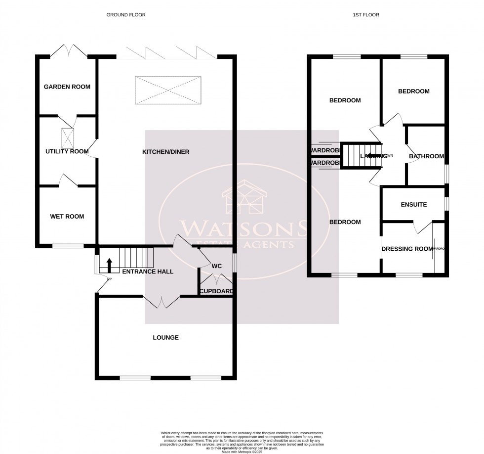 Floorplan for Watnall, Nottingham