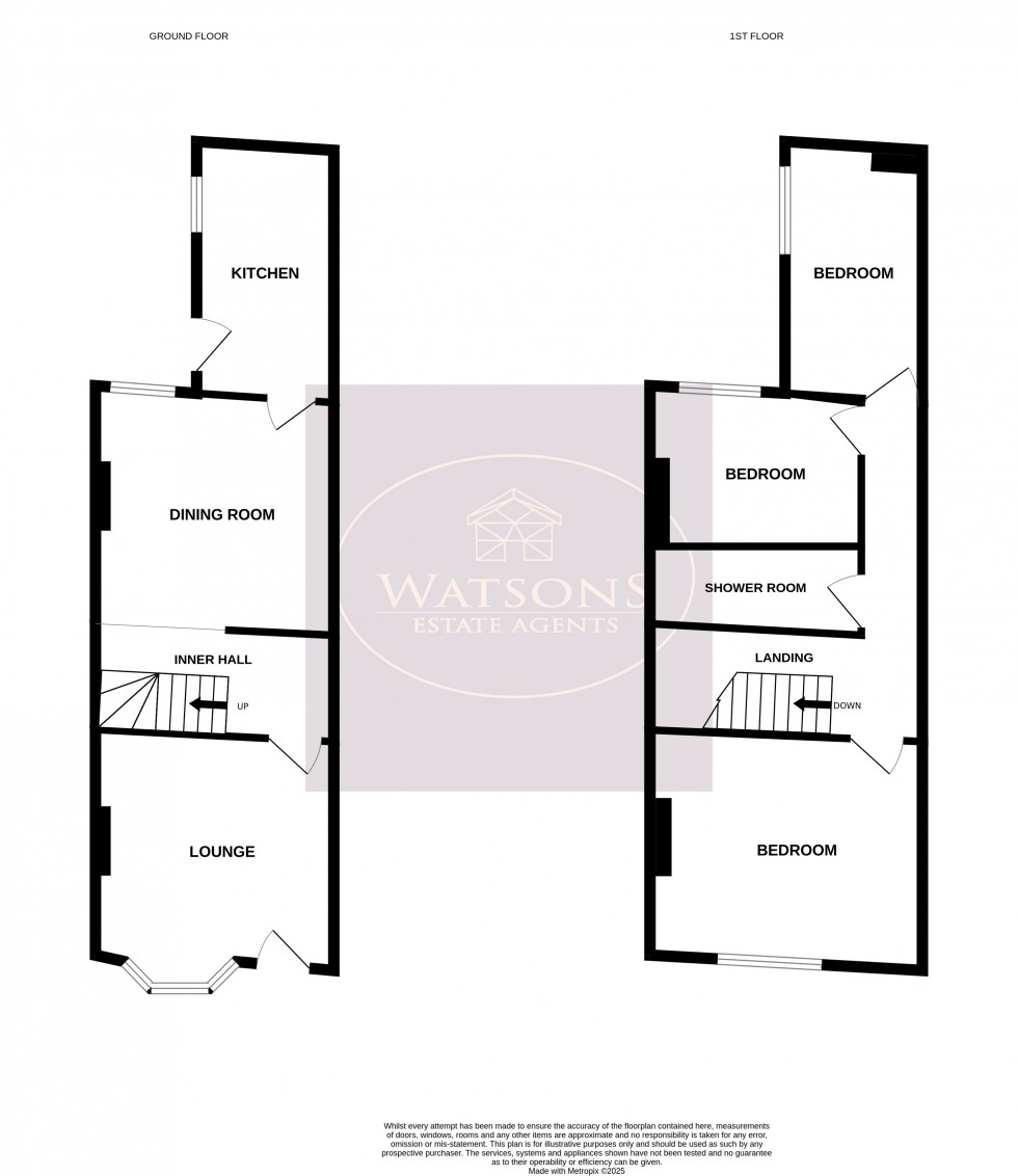 Floorplan for Eastwood, Nottingham