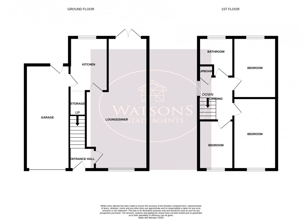 Floorplan for Kimberley, Nottingham, Nottinghamshire