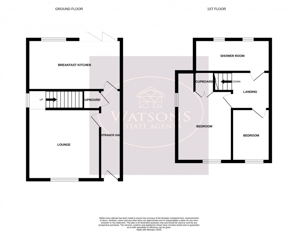 Floorplan for Nuthall, Nottingham