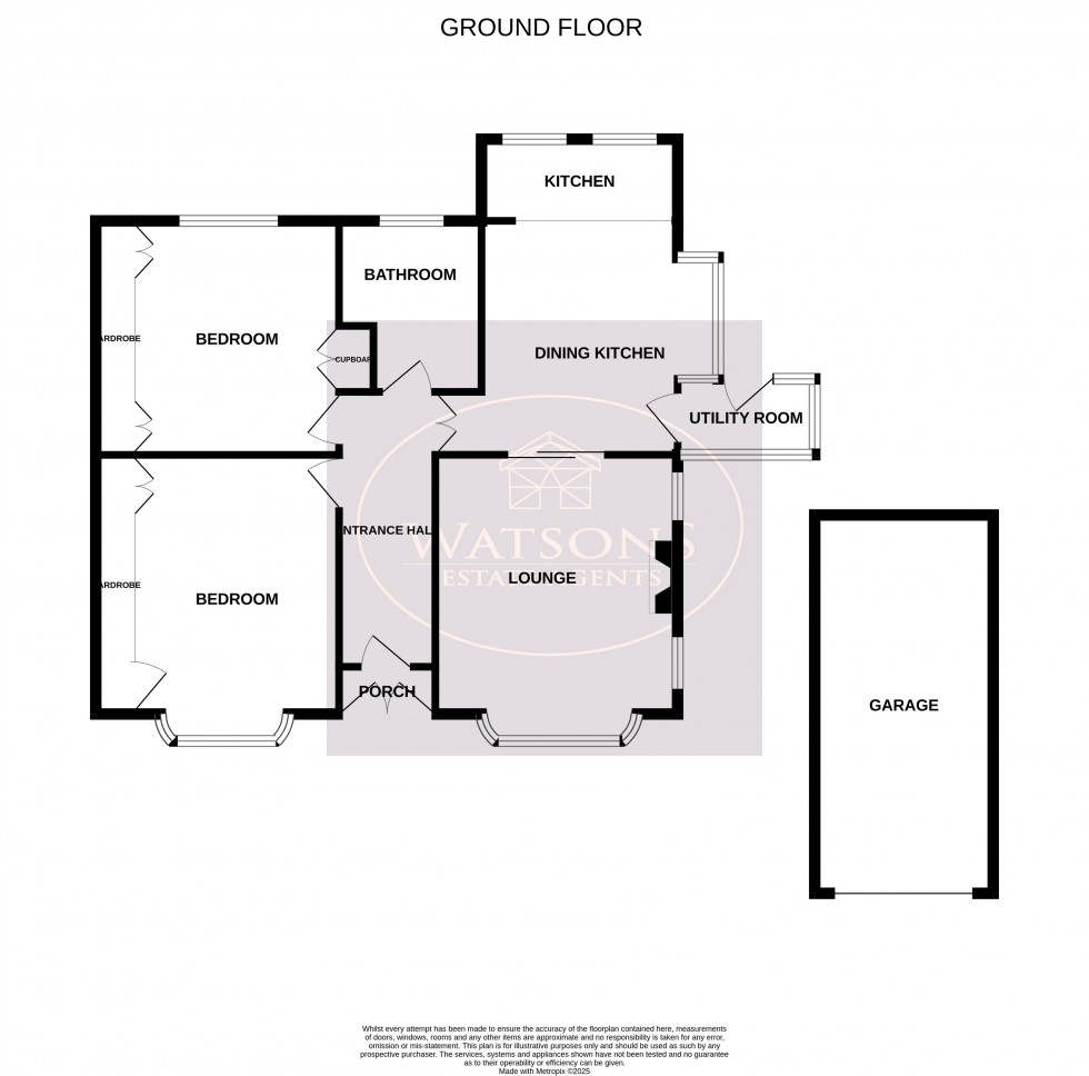 Floorplan for Brinsley, Nottingham