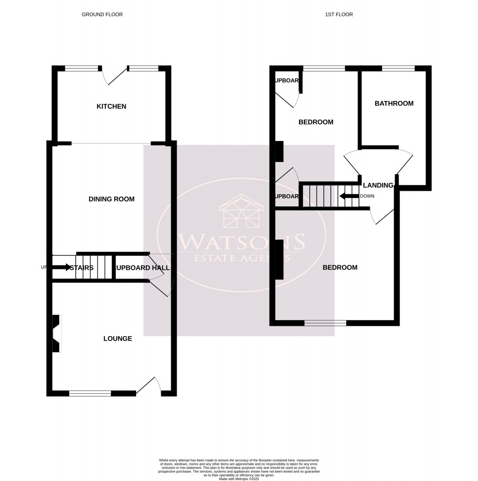 Floorplan for Nelson Street, Heanor, Derbyshire