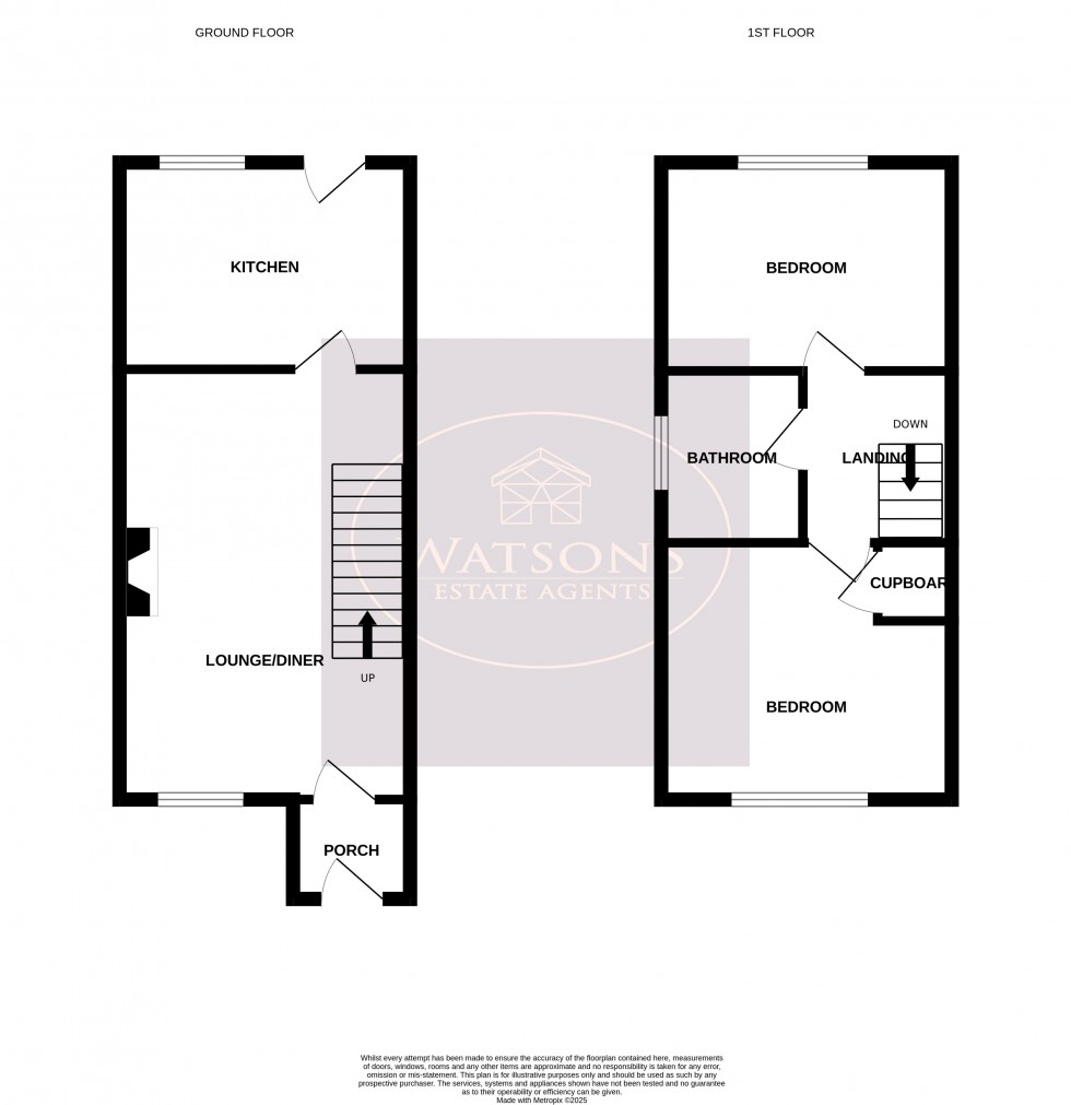 Floorplan for Kimberley, Nottingham