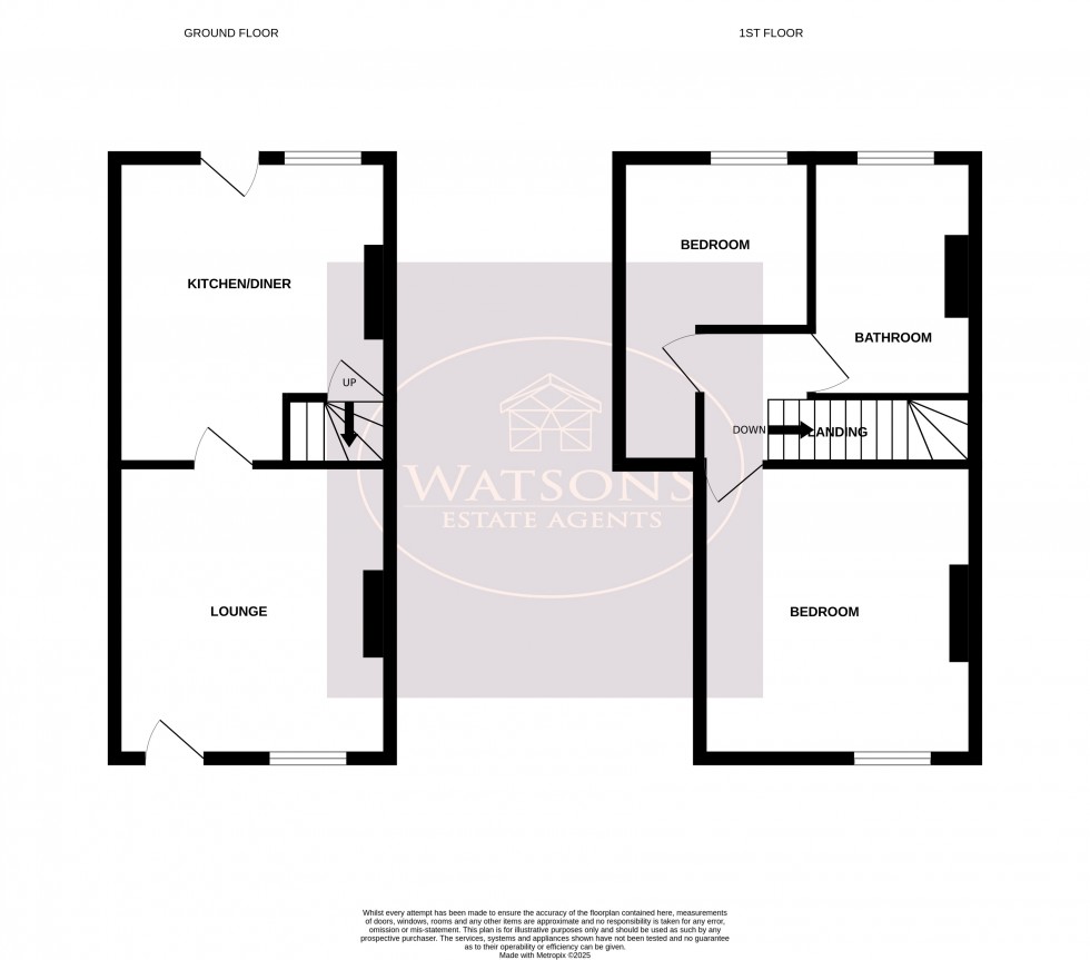 Floorplan for Eastwood, Nottingham